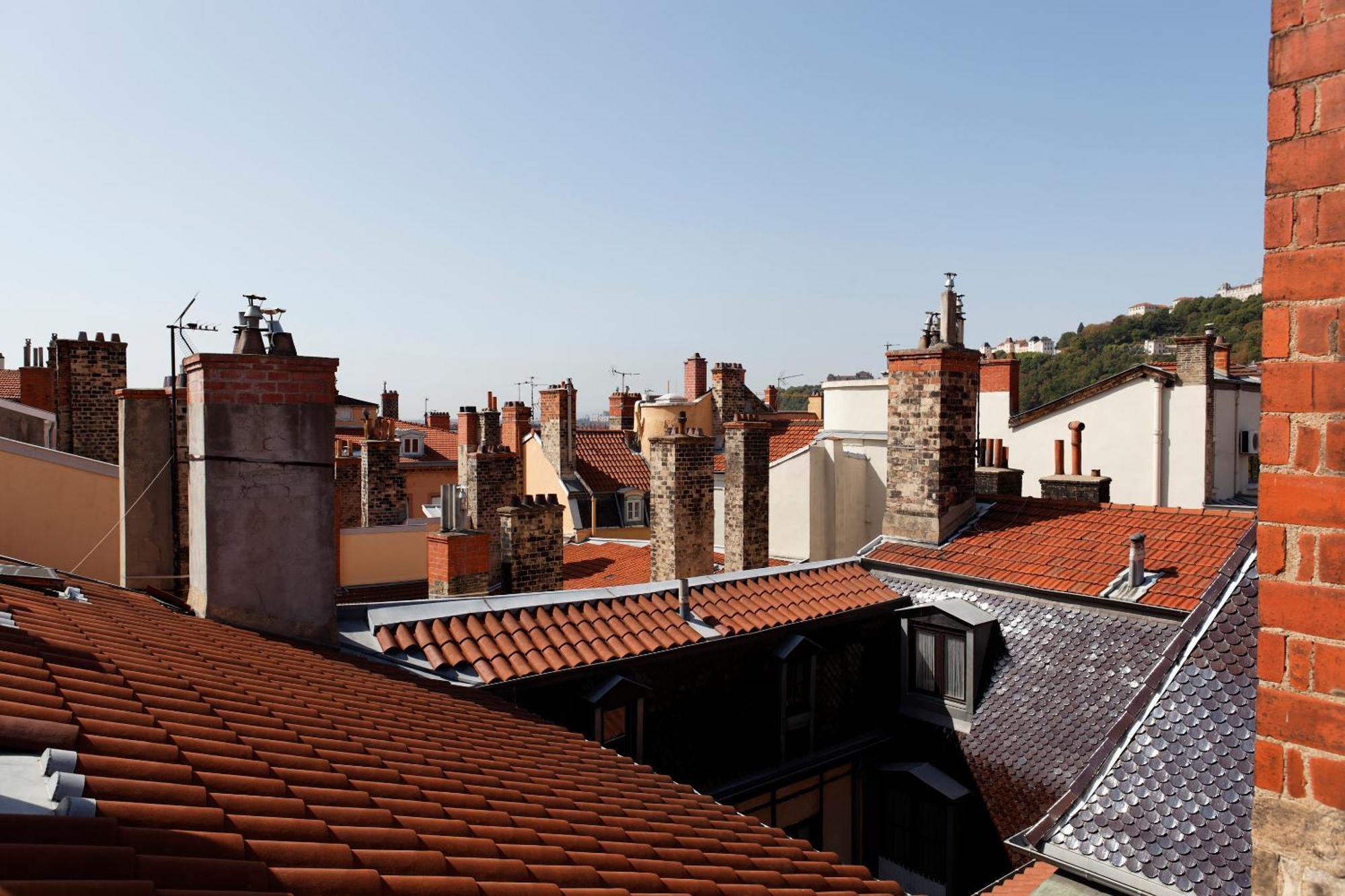Ferienwohnung Les Toits De Lyon Exterior foto